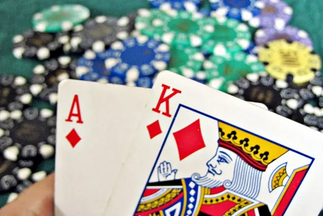 Mão de blackjack