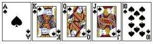 Royal Flush - mãos de poker