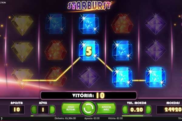 Jogo de slots Starburst