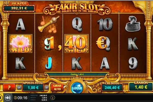 Máquina de slots - Fakir