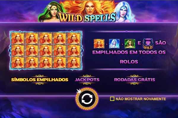 Máquina de slots Wild Spells