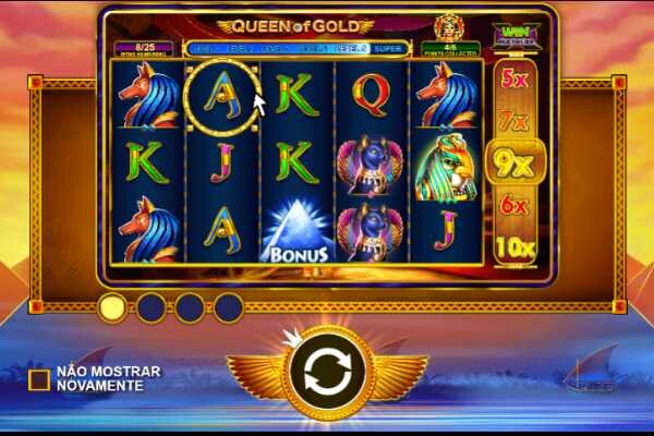 Slot machine Queen of Gold