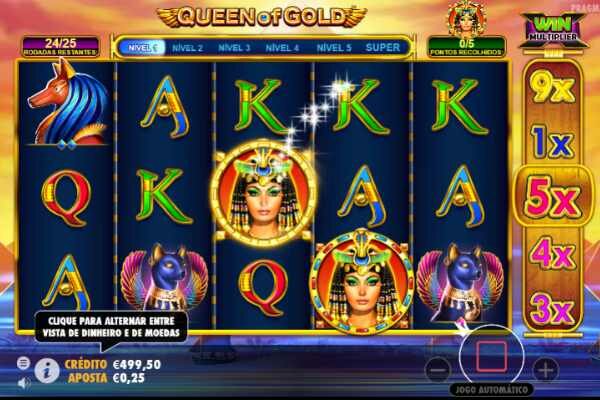 Queen of Gold - slots online