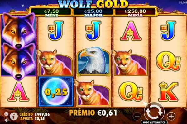 Slots online Wolf Gold