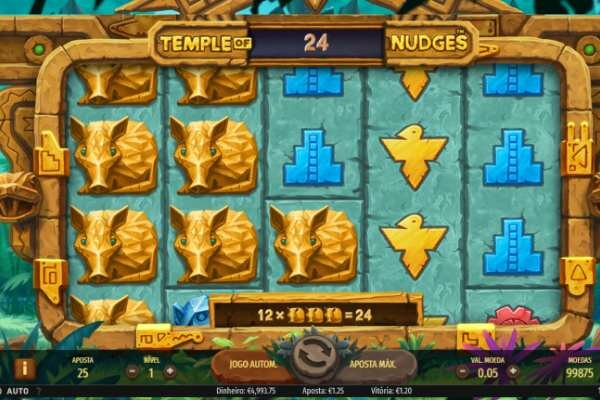 Slots online - Temple of Nudges